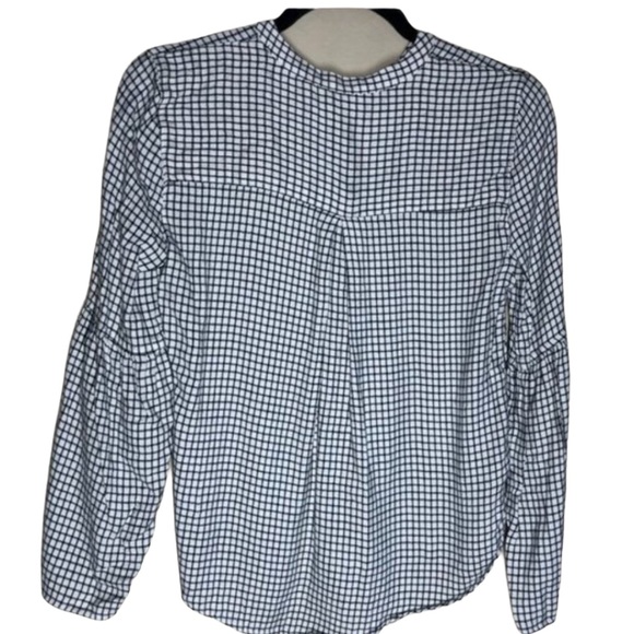 MADEWELL BELL SLEEVE BUTTON DOWN SHIRT SIZE XS - Picture 3 of 6
